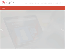 Tablet Screenshot of flydigital.com.au